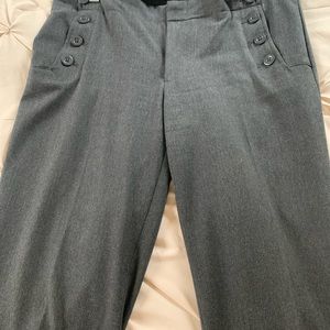 Gray flannel sailor GAP dress pants